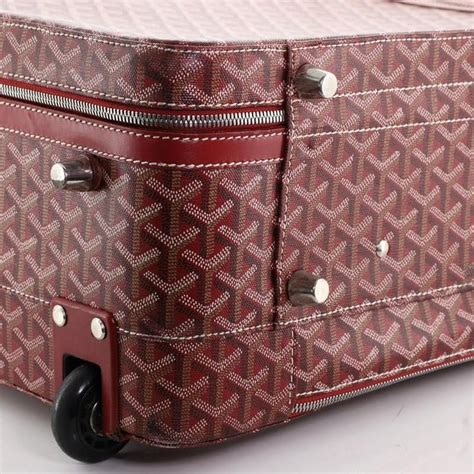 goyard carry on|maison goyard trolley case.